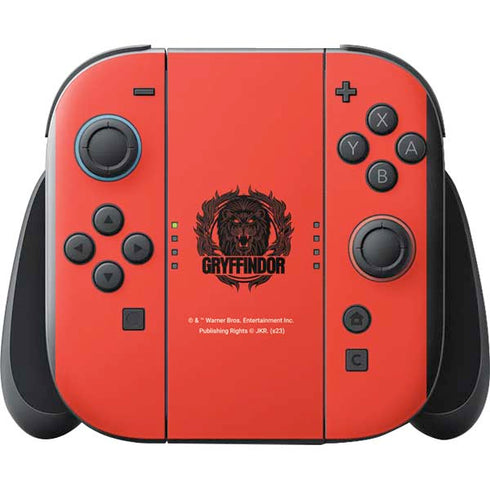 Wizarding Worlds Harry Potter Gryffindor Illustration Nintendo Switch 2 (2025) with Joy-Con Skin